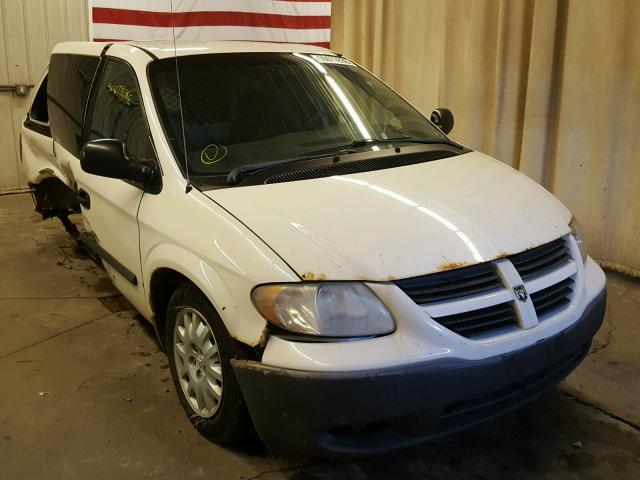 1D4GP21R05B358541 - 2005 DODGE CARAVAN C/ WHITE photo 1