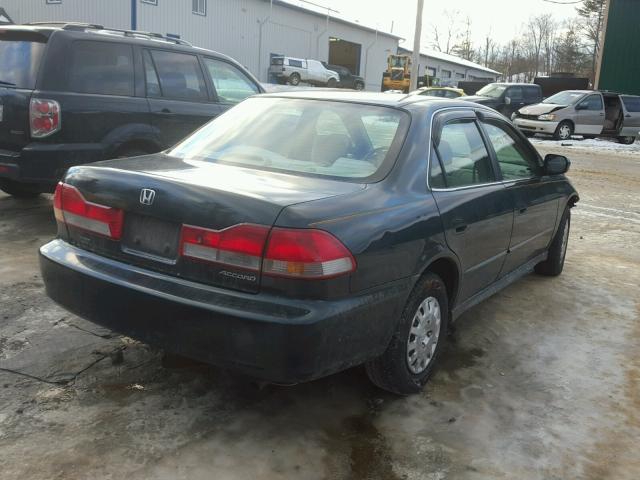 1HGCF86621A105139 - 2001 HONDA ACCORD VAL GREEN photo 4