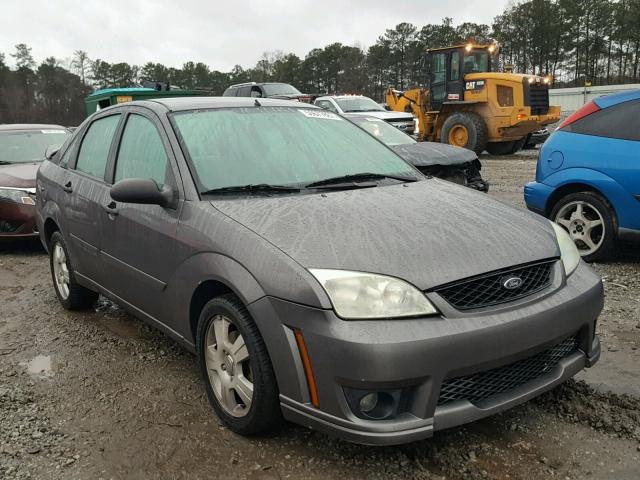 1FAFP34N17W167218 - 2007 FORD FOCUS ZX4 GRAY photo 1