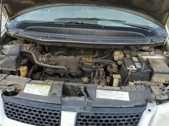 2D4GP44313R347601 - 2003 DODGE GRAND CARA SILVER photo 7