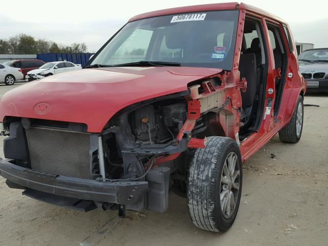 KNDJT2A57D7613148 - 2013 KIA SOUL RED photo 9