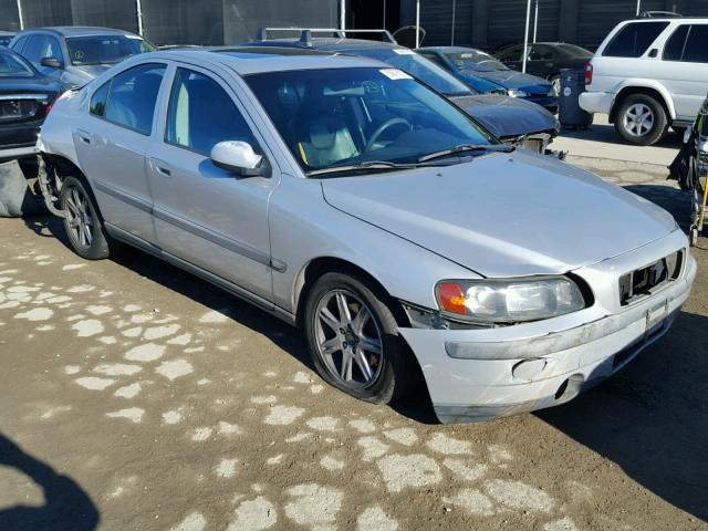 YV1RS61R122160004 - 2002 VOLVO S60 GRAY photo 1