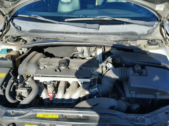 YV1RS61R122160004 - 2002 VOLVO S60 GRAY photo 7