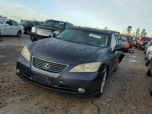 JTHBJ46G872043077 - 2007 LEXUS ES 350 BLACK photo 2