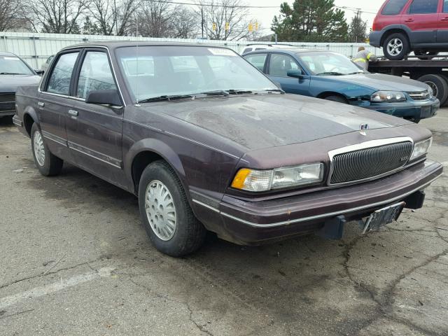 1G4AG55M8R6423231 - 1994 BUICK CENTURY SP MAROON photo 1