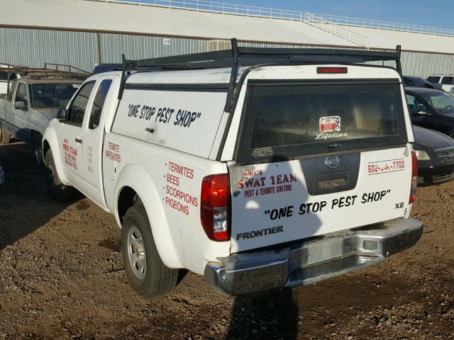 1N6BD06T26C434049 - 2006 NISSAN FRONTIER K WHITE photo 3