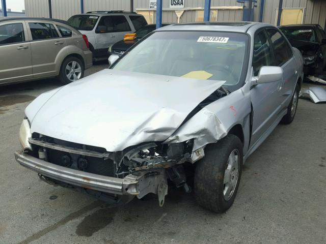 1HGCG16521A043771 - 2001 HONDA ACCORD EX SILVER photo 2