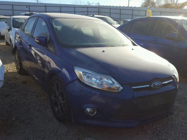 1FADP3F24DL115007 - 2013 FORD FOCUS SE BLUE photo 1