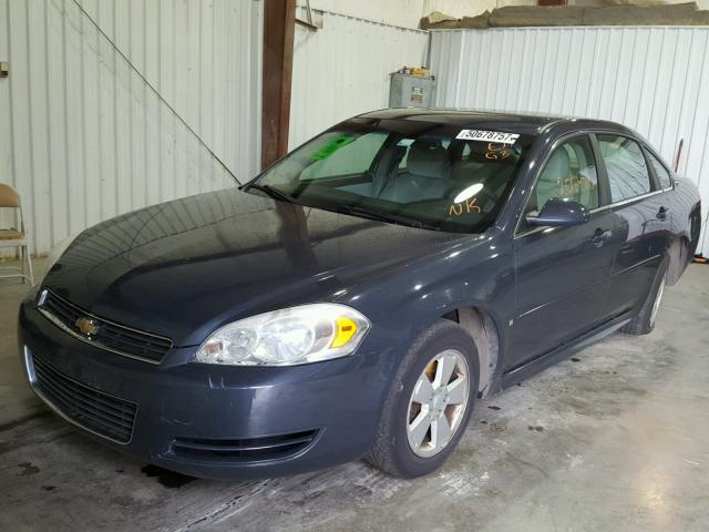 2G1WT57N491136836 - 2009 CHEVROLET IMPALA 1LT GRAY photo 2