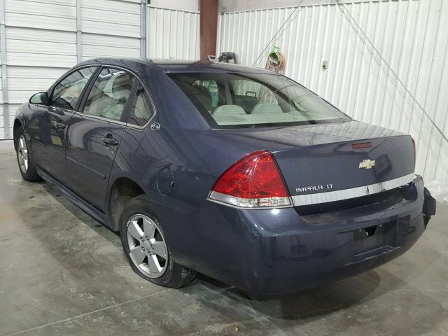 2G1WT57N491136836 - 2009 CHEVROLET IMPALA 1LT GRAY photo 3