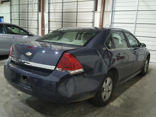 2G1WT57N491136836 - 2009 CHEVROLET IMPALA 1LT GRAY photo 4