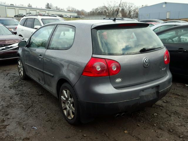 WVWAR71KX7W187869 - 2007 VOLKSWAGEN RABBIT GRAY photo 3