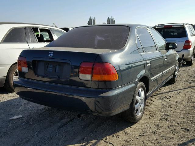 2HGEJ6673VH552848 - 1997 HONDA CIVIC LX GREEN photo 4