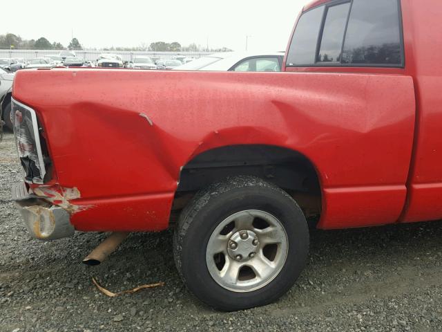 1D7HA16K83J667997 - 2003 DODGE RAM 1500 S RED photo 9