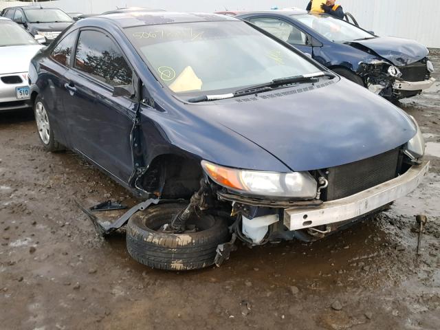 2HGFG11626H559697 - 2006 HONDA CIVIC LX BLUE photo 1