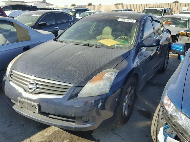 1N4CL21E27C222175 - 2007 NISSAN ALTIMA HYB BLUE photo 2