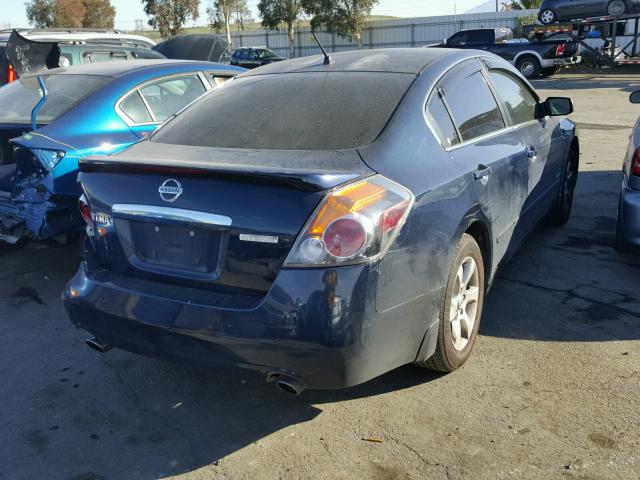 1N4CL21E27C222175 - 2007 NISSAN ALTIMA HYB BLUE photo 4