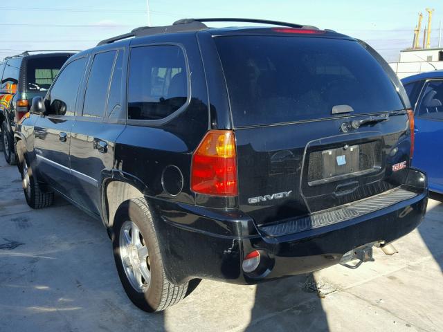 1GKDS13S262306536 - 2006 GMC ENVOY BLACK photo 3