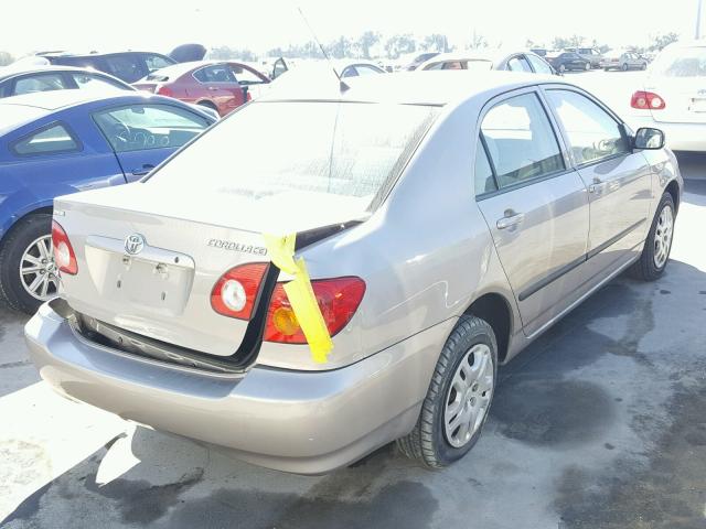 2T1BR32E33C160523 - 2003 TOYOTA COROLLA CE TAN photo 3