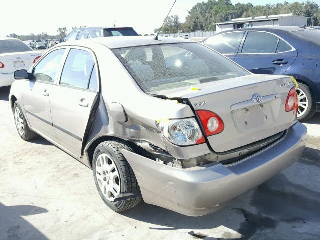 2T1BR32E33C160523 - 2003 TOYOTA COROLLA CE TAN photo 4