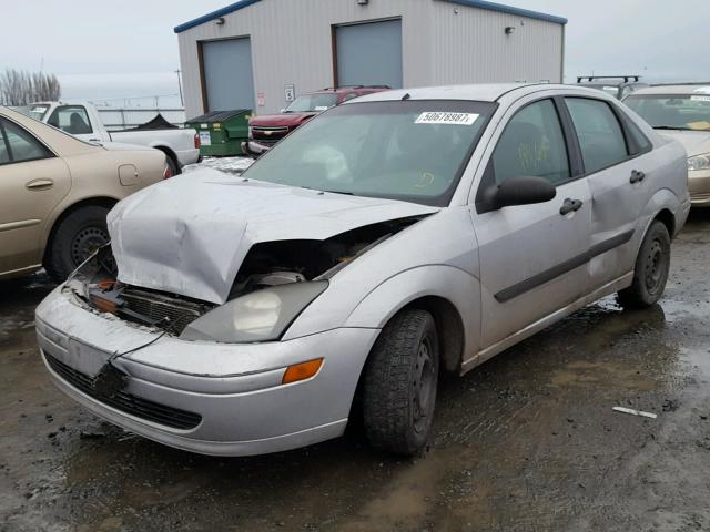 1FAFP33P83W331688 - 2003 FORD FOCUS LX SILVER photo 2