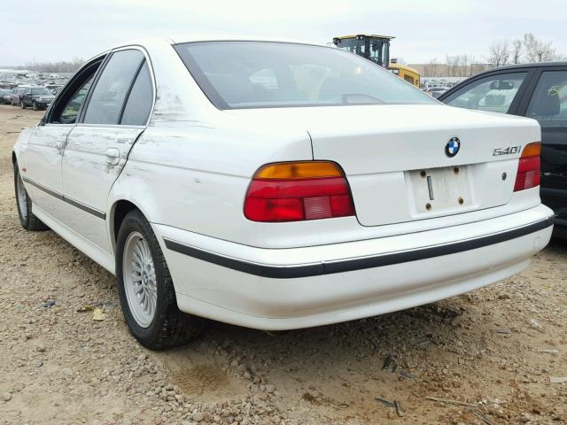 WBADE6324WBW58160 - 1998 BMW 540 I AUTO WHITE photo 3