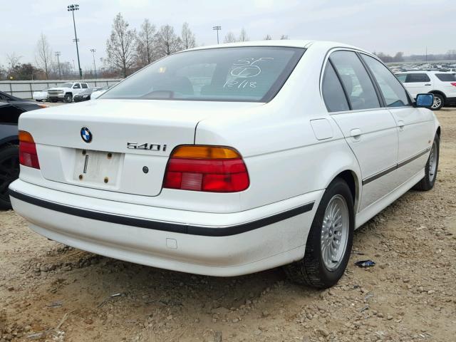 WBADE6324WBW58160 - 1998 BMW 540 I AUTO WHITE photo 4