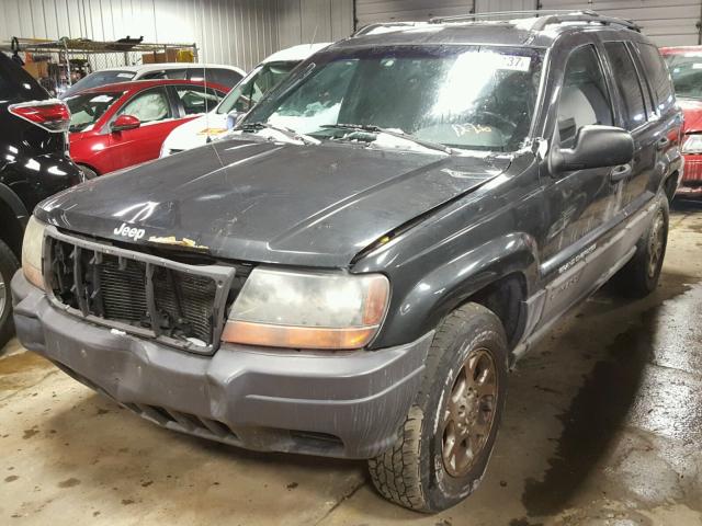 1J4GW58S0XC788863 - 1999 JEEP GRAND CHER GRAY photo 2