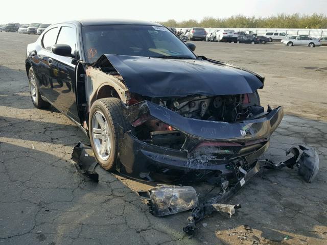 2B3KA43G77H781578 - 2007 DODGE CHARGER SE BLACK photo 1