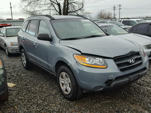 5NMSG13D29H301407 - 2009 HYUNDAI SANTA FE G GRAY photo 1