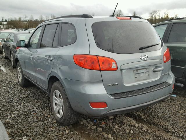 5NMSG13D29H301407 - 2009 HYUNDAI SANTA FE G GRAY photo 3