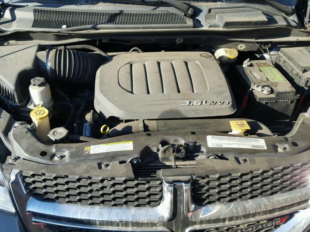 2C4RDGCG9CR263532 - 2012 DODGE GRAND CARA GRAY photo 7