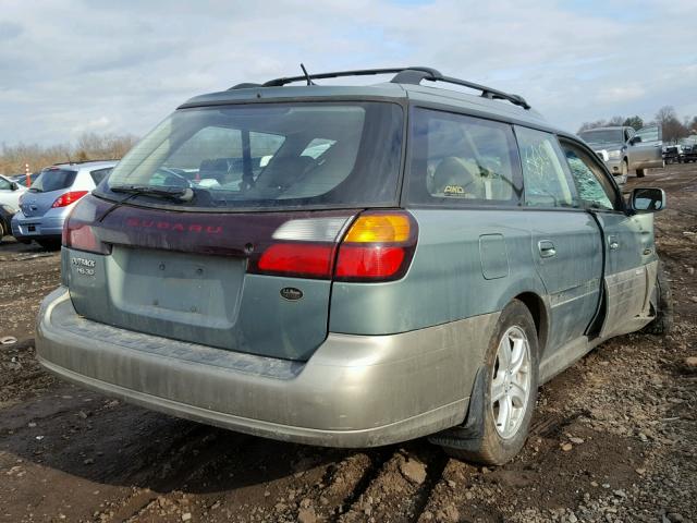 4S3BH806747637825 - 2004 SUBARU LEGACY OUT TWO TONE photo 4