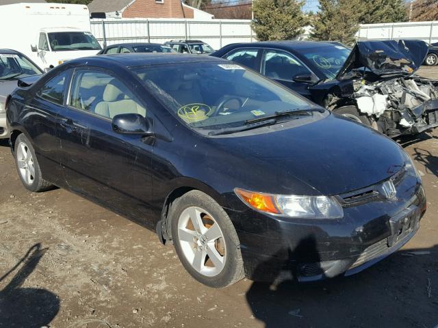 2HGFG11896H524270 - 2006 HONDA CIVIC EX BLACK photo 1