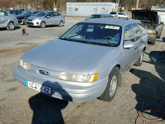 1FALP57U8NA209914 - 1992 FORD TAURUS GL SILVER photo 2