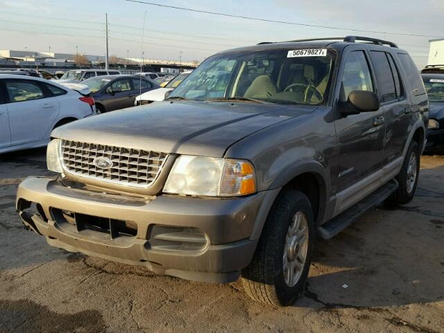 1FMZU73E82ZB55787 - 2002 FORD EXPLORER X GRAY photo 2