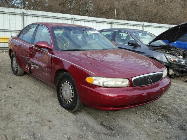 2G4WS52J451120592 - 2005 BUICK CENTURY CU BURGUNDY photo 1