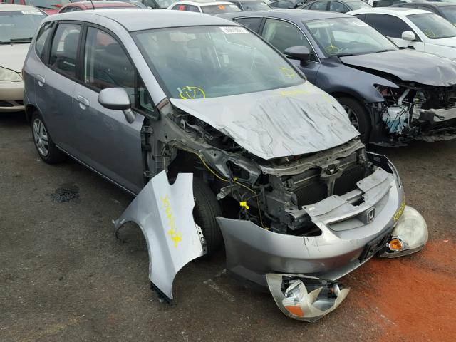 JHMGD38437S040470 - 2007 HONDA FIT SILVER photo 1