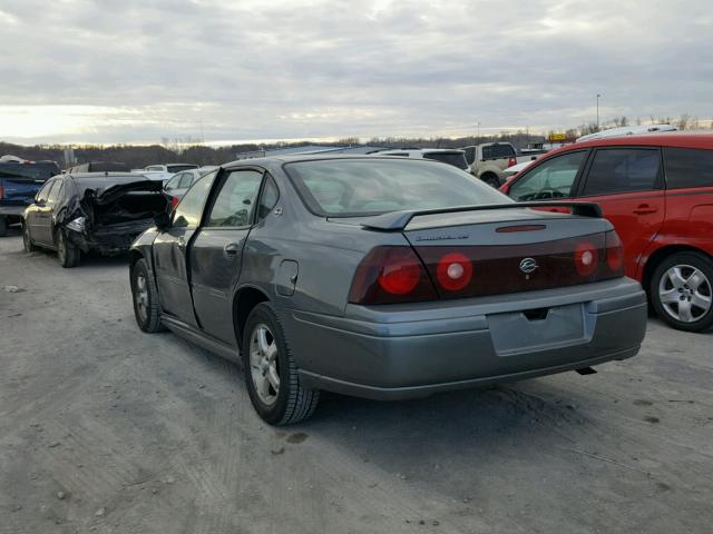 2G1WH52K549162435 - 2004 CHEVROLET IMPALA LS GRAY photo 3