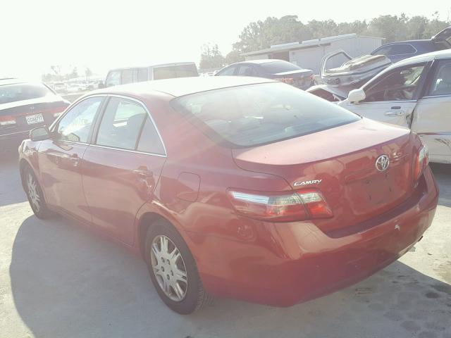 4T1BE46K97U154246 - 2007 TOYOTA CAMRY NEW RED photo 3