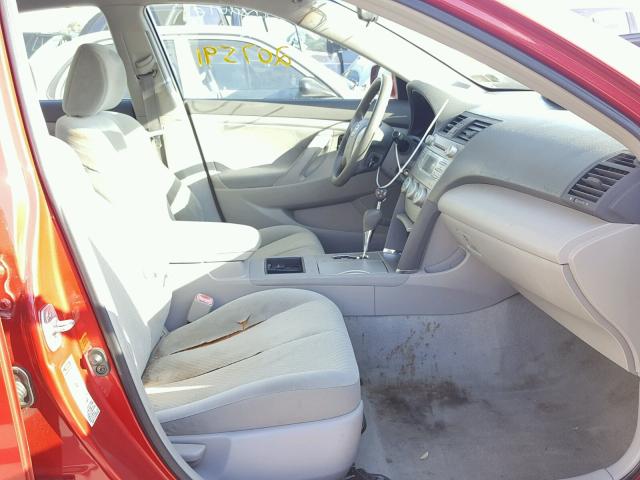 4T1BE46K97U154246 - 2007 TOYOTA CAMRY NEW RED photo 5