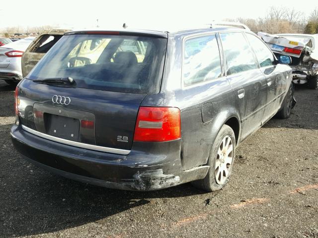 WAULH64B01N003423 - 2001 AUDI A6 2.8 AVA BLACK photo 4