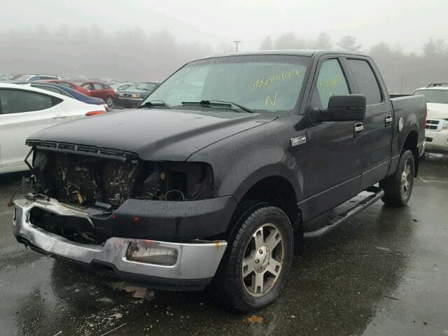 1FTRW14W74KD34904 - 2004 FORD F150 SUPER BLACK photo 2