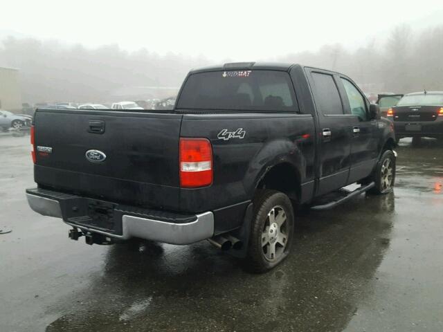 1FTRW14W74KD34904 - 2004 FORD F150 SUPER BLACK photo 4