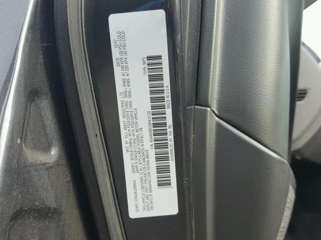 4S4WX90D384415732 - 2008 SUBARU TRIBECA LI 石墨色 照片 10