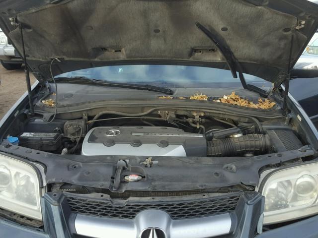 2HNYD18925H525073 - 2005 ACURA MDX TOURIN GRAY photo 7