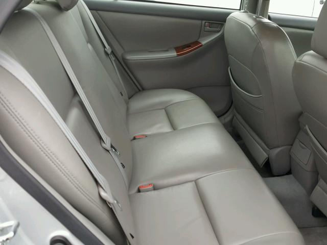 2T1BR32E08C918129 - 2008 TOYOTA COROLLA CE SILVER photo 6