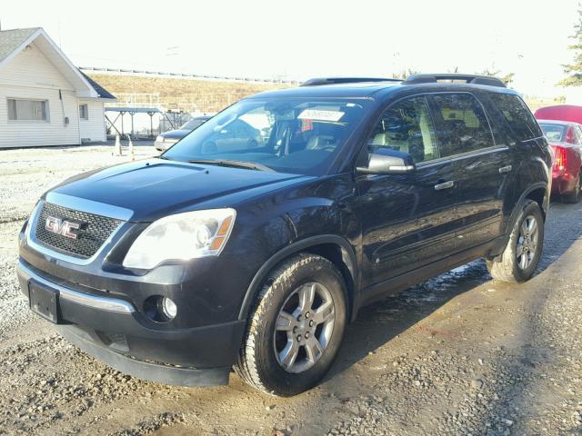 1GKEV23D19J139275 - 2009 GMC ACADIA SLT BLACK photo 2