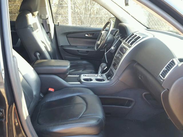 1GKEV23D19J139275 - 2009 GMC ACADIA SLT შავი ფოტო 5