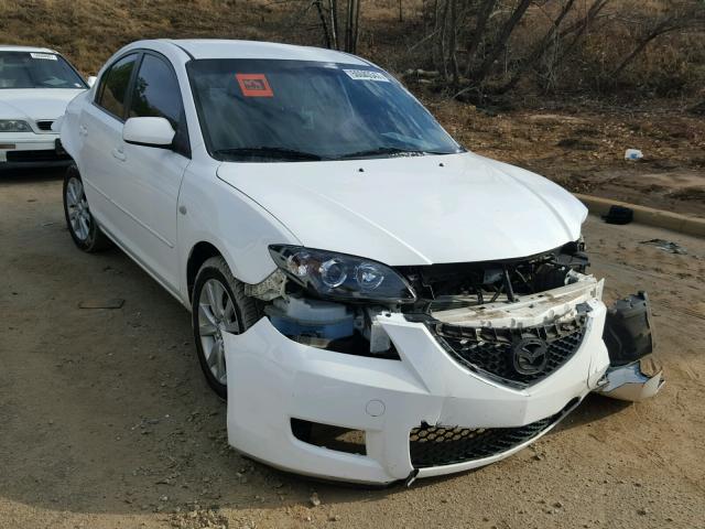 JM1BK12F371670060 - 2007 MAZDA 3 I WHITE photo 1